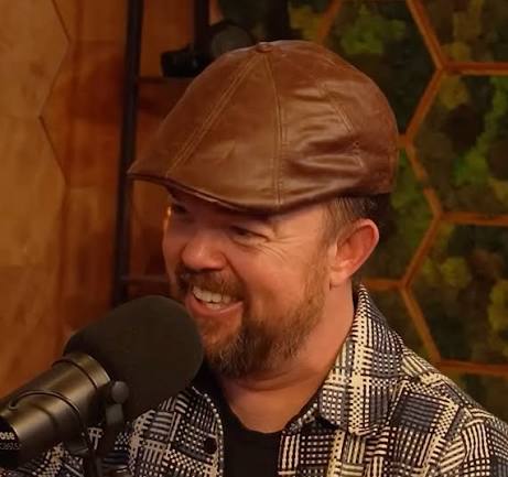 Brad Williams performing on tour